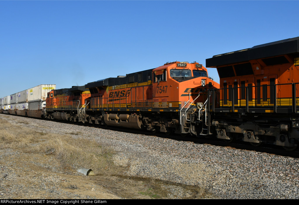 BNSF 7547 Roster 